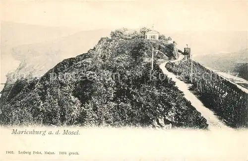 AK / Ansichtskarte Marienburg_Mosel Panorama Marienburg Mosel
