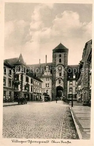 AK / Ansichtskarte Villingen Schwenningen Obere Strasse Villingen Schwenningen