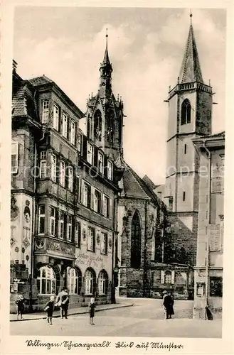AK / Ansichtskarte Villingen Schwenningen Muenster Villingen Schwenningen
