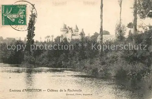 AK / Ansichtskarte Tendu Chateau de la Rocherolle Schloss Tendu