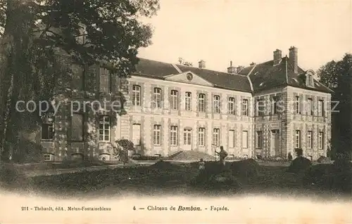 AK / Ansichtskarte Bombon Chateau Schloss Bombon