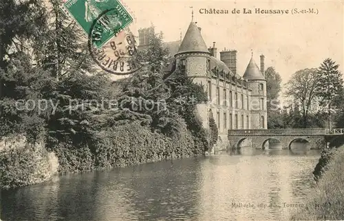 AK / Ansichtskarte La_Houssaye en Brie Chateau Schloss La_Houssaye en Brie