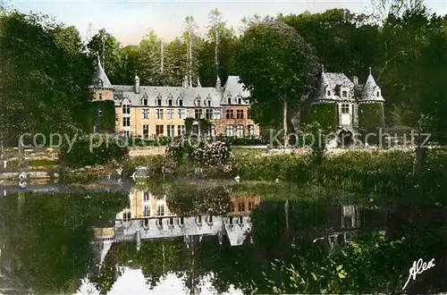 AK / Ansichtskarte La_Hague_Vauville Les vieux Chateaux de Nacqueville Schloss La_Hague_Vauville