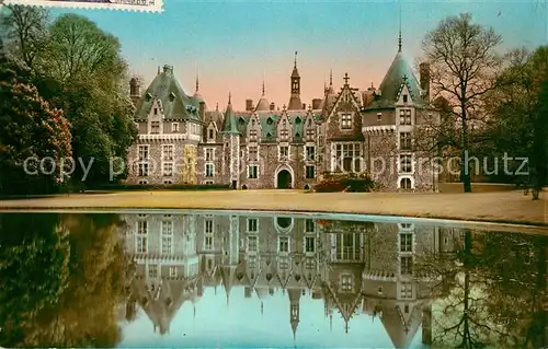 AK / Ansichtskarte Bonnetable Chateau et la piece d eau Schloss Teich Bonnetable