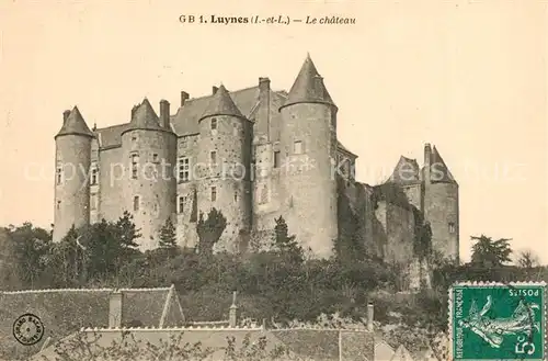AK / Ansichtskarte Luynes_Indre et Loire Chateau Schloss Luynes Indre et Loire