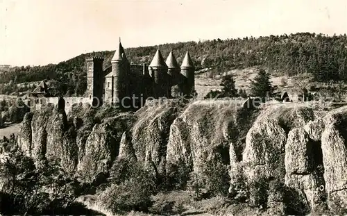 AK / Ansichtskarte Saint Flour_Cantal Chateau de Sailhant Schloss Saint Flour Cantal