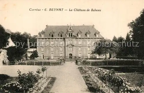 AK / Ansichtskarte Beynat Chateau de Sabeau Schloss Beynat