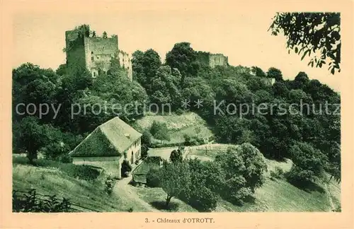 AK / Ansichtskarte Ottrott Ruines des Chateaux Schloesser Ruinen  Ottrott