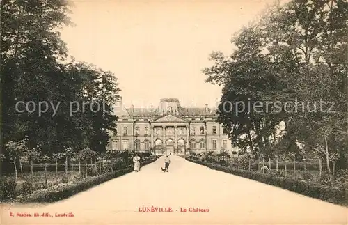 AK / Ansichtskarte Luneville Chateau Schloss Luneville