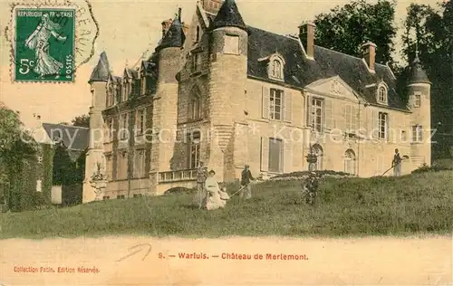 AK / Ansichtskarte Warluis Chateau de Marlemont Schloss Warluis