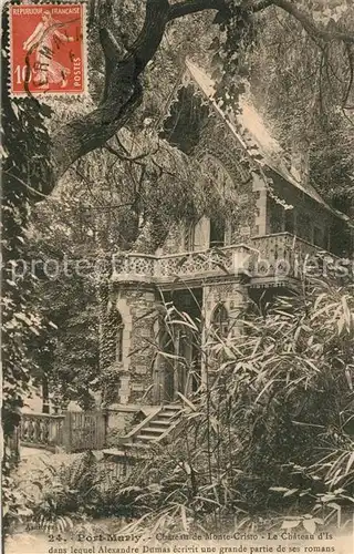 AK / Ansichtskarte Le_Port Marly Chateau de Monte Cristo Chatau d Is Alexandre Dumas Le_Port Marly