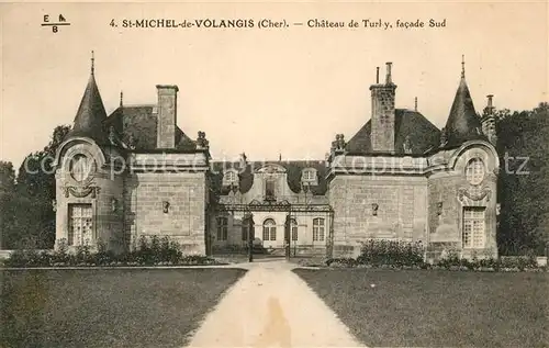 AK / Ansichtskarte Saint Michel de Volangis Chateau de Turby Schloss Saint Michel de Volangis