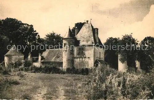 AK / Ansichtskarte Massay Chateau de la Motte d Yors Schloss Massay