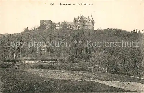 AK / Ansichtskarte Sancerre Chateau Schloss Sancerre