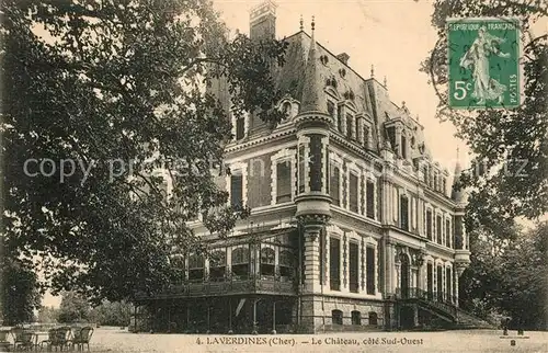 AK / Ansichtskarte Laverdines Chateau Schloss Laverdines
