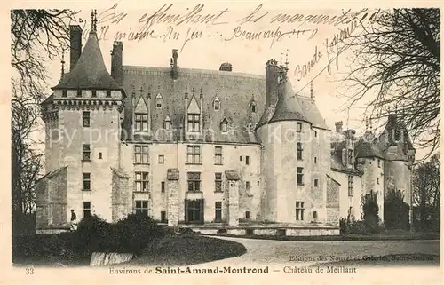 AK / Ansichtskarte Saint Amand Montrond Chateau de Meillant Schloss Saint Amand Montrond