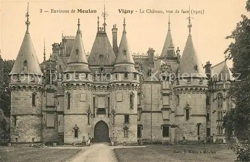 AK / Ansichtskarte Vigny_Val d_Oise Chateau Schloss Vigny_Val d_Oise