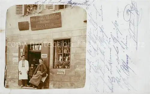 AK / Ansichtskarte Landeck_Tirol Baeckerei Viktualien Handlung Landeck Tirol
