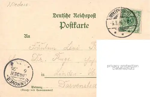 AK / Ansichtskarte Wolfenbuettel Lechlumer Holze Kurhotel Wolfenbuettel