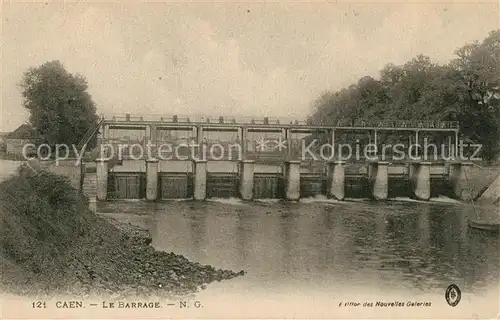 AK / Ansichtskarte Caen Le Barrage Caen