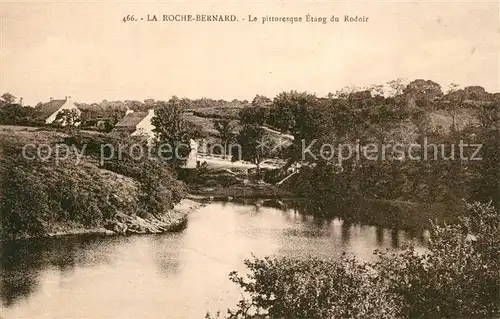 AK / Ansichtskarte La_Roche Bernard Le pittoresque Etang du Rodoir La_Roche Bernard