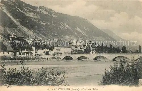 AK / Ansichtskarte Montmelian Pont sur l Isere Montmelian