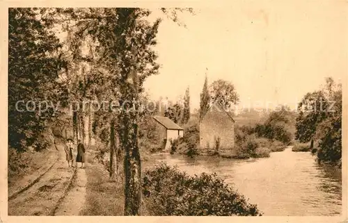 AK / Ansichtskarte Pont Scorff Le Scorff au Lesle Pont Scorff