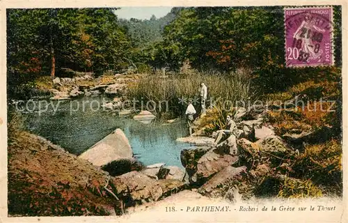AK / Ansichtskarte Parthenay Rochers de la Greve sur le Thouet Parthenay