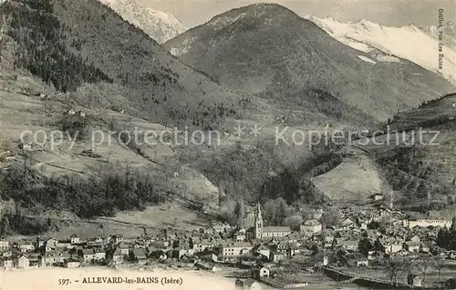 AK / Ansichtskarte Allevard_les_Bains_Isere Panorama Allevard_les_Bains_Isere