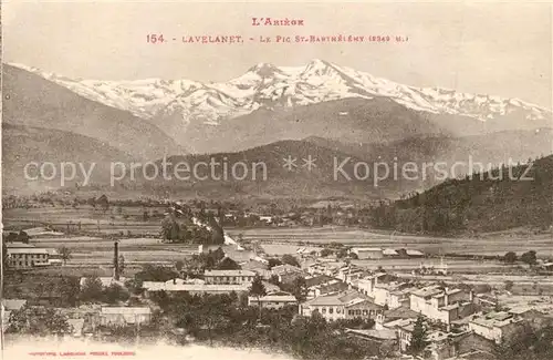 AK / Ansichtskarte Lavelanet Le Pic St Barthelemy Lavelanet