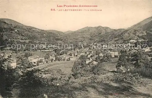 AK / Ansichtskarte Ax les Thermes Vue generale Ax les Thermes