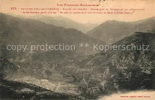 AK / Ansichtskarte Ax les Thermes Montagne de Merens et de l Hospitalet Ax les Thermes