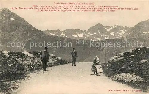 AK / Ansichtskarte Pyrenees_Region Environs de lHospitalet Vue panoramique Pyrenees Region