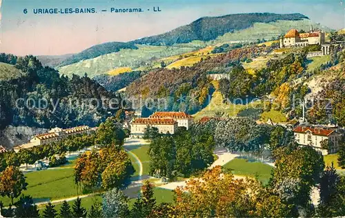 AK / Ansichtskarte Uriage les Bains_Isere Panorama Uriage les Bains_Isere