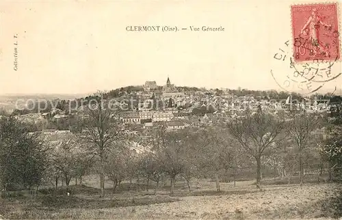 AK / Ansichtskarte Clermont_Oise Vue generale Clermont_Oise