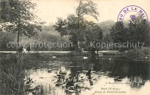 AK / Ansichtskarte Rueil Malmaison Etang de Saint Cucuphat Rueil Malmaison