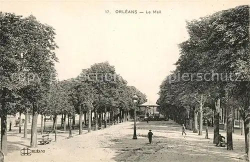 AK / Ansichtskarte Orleans_Loiret Le Mail Orleans_Loiret