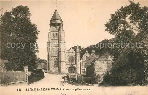 AK / Ansichtskarte Saint Valery en Caux Eglise Saint Valery en Caux