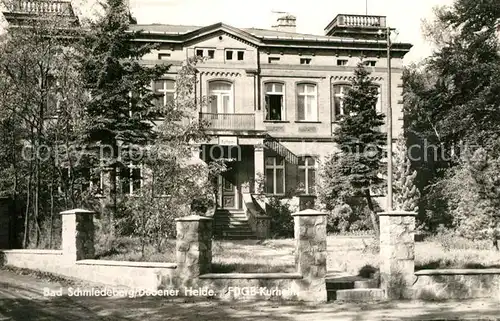 AK / Ansichtskarte Bad_Schmiedeberg FDGB Kurheim Bad_Schmiedeberg