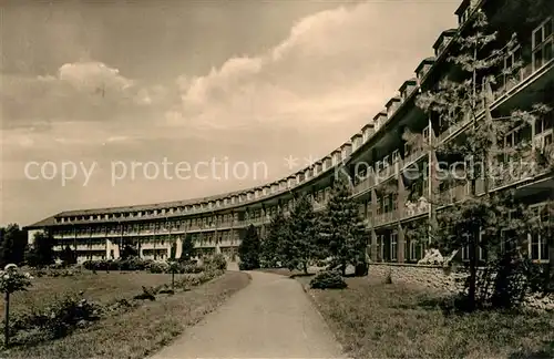 AK / Ansichtskarte Halle_Saale Bezirkskrankenhaus in Doelau Halle_Saale