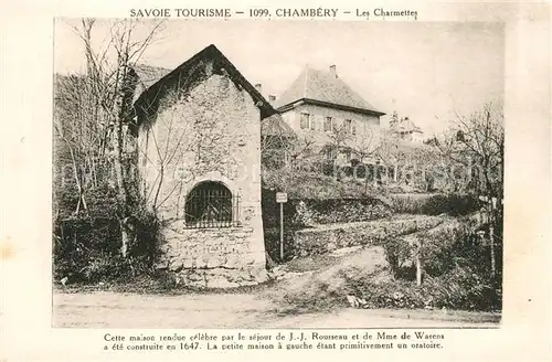 AK / Ansichtskarte Chambery_Savoie Les Charmettes Chambery Savoie