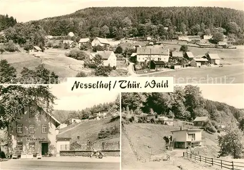 AK / Ansichtskarte Nesselhof Panorama Berggasthof Nesselhof Nesselhof