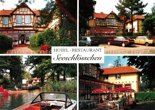 AK / Ansichtskarte Gross_Koeris Hotel Restaurant Seeschloesschen Details Gross Koeris
