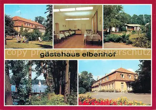 AK / Ansichtskarte Bad_Saarow Pieskow Gaestehaus Eibenhof Praesidium des Kulturbundes der DDR Bad_Saarow Pieskow