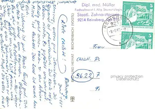 AK / Ansichtskarte Reinsberg_Freiberg Teilansichten Reinsberg Freiberg