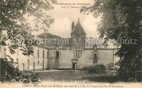 AK / Ansichtskarte Hillion Chateau de Bon Agri Hillion