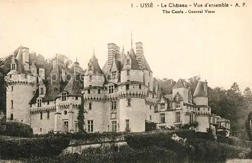 AK / Ansichtskarte Usse_Rigny Chateau Schloss Usse_Rigny