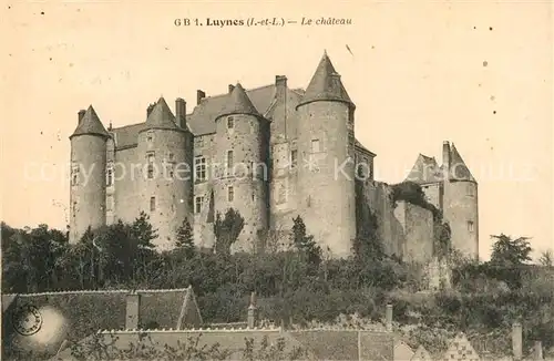 AK / Ansichtskarte Luynes_Indre et Loire Chateau Schloss Luynes Indre et Loire