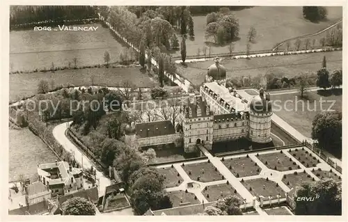 AK / Ansichtskarte Valencay Chateau vue aerienne Schloss Valencay