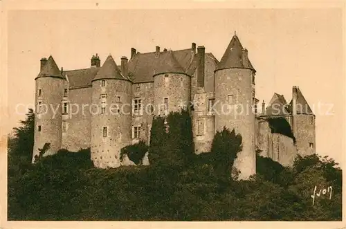 AK / Ansichtskarte Luynes_Indre et Loire Chateau Schloss Collection Chateaux de la Loire Luynes Indre et Loire